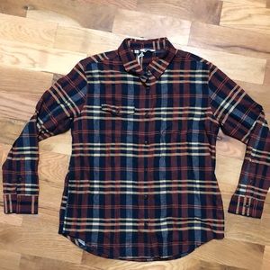 Bridge and burn flannel medium nwt